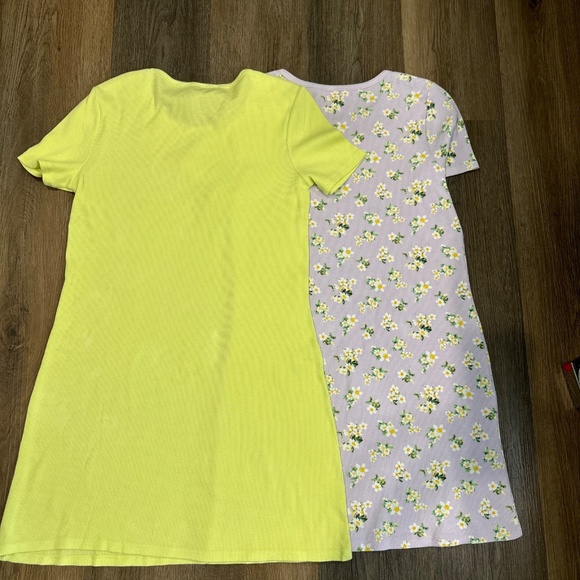 Victoria Secret Sleepshirt Womens Medium Thermal Short Sleeve Lot Of 2 - Picture 3 of 9